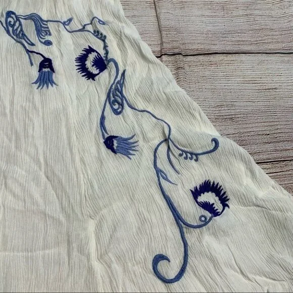 Free People White Adelaide Festival Slip Dress Size Xs - Picture 6 of 13